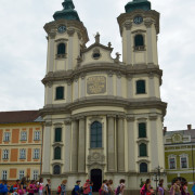 Barokowy kościół minorytów w Egerze